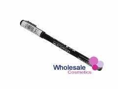 12 x Rimmel Eyebrow Brow This Way Pencil - 001 DARK BROWN